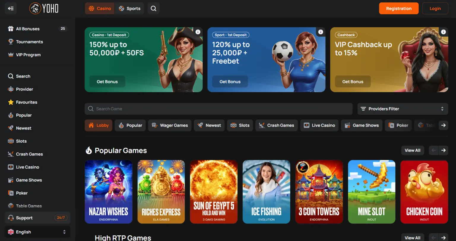 YOHO SLOT casino